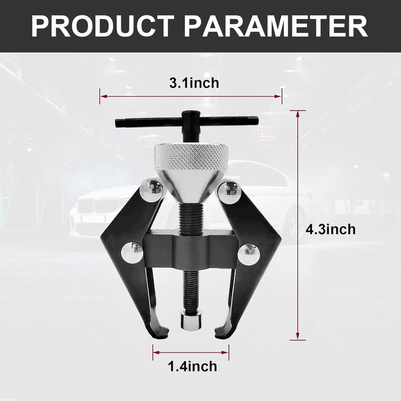 Suvnie Battery Terminal and Wiper Arm Puller, Auto Windshield Wiper Arm Removal Puller Repair Tool, Heavy-Duty Arm Bearing Remover Puller Repair Tool, Practical Car Accessories - Image 2